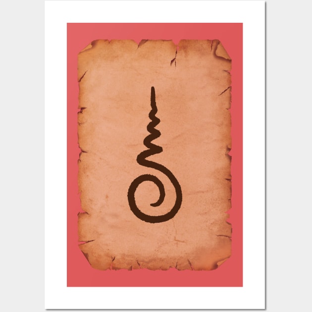 Thai Buddhist Enlightenment Symbol Wall Art by MelloHDesigns